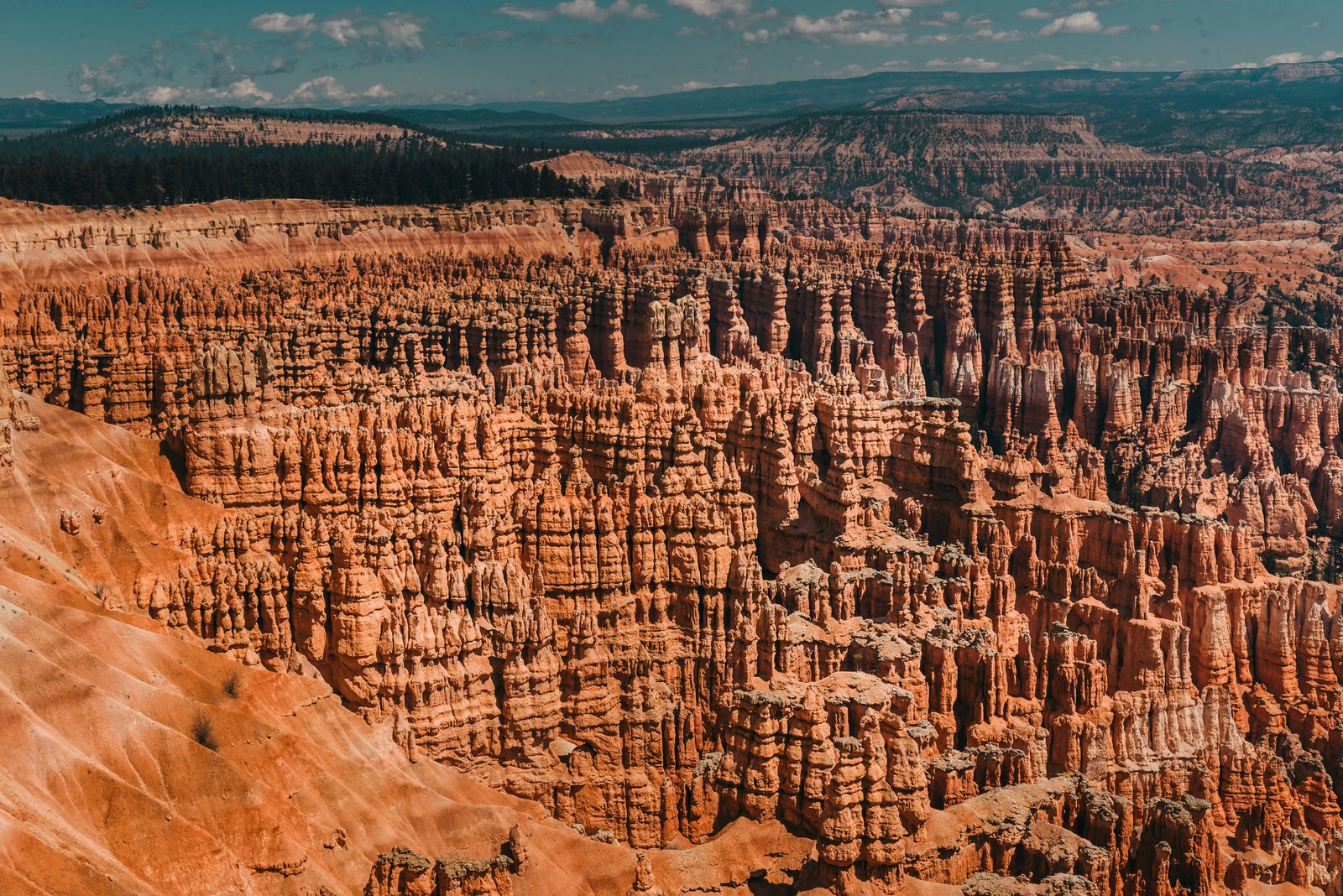 Bryce Canyon hoodoos orange