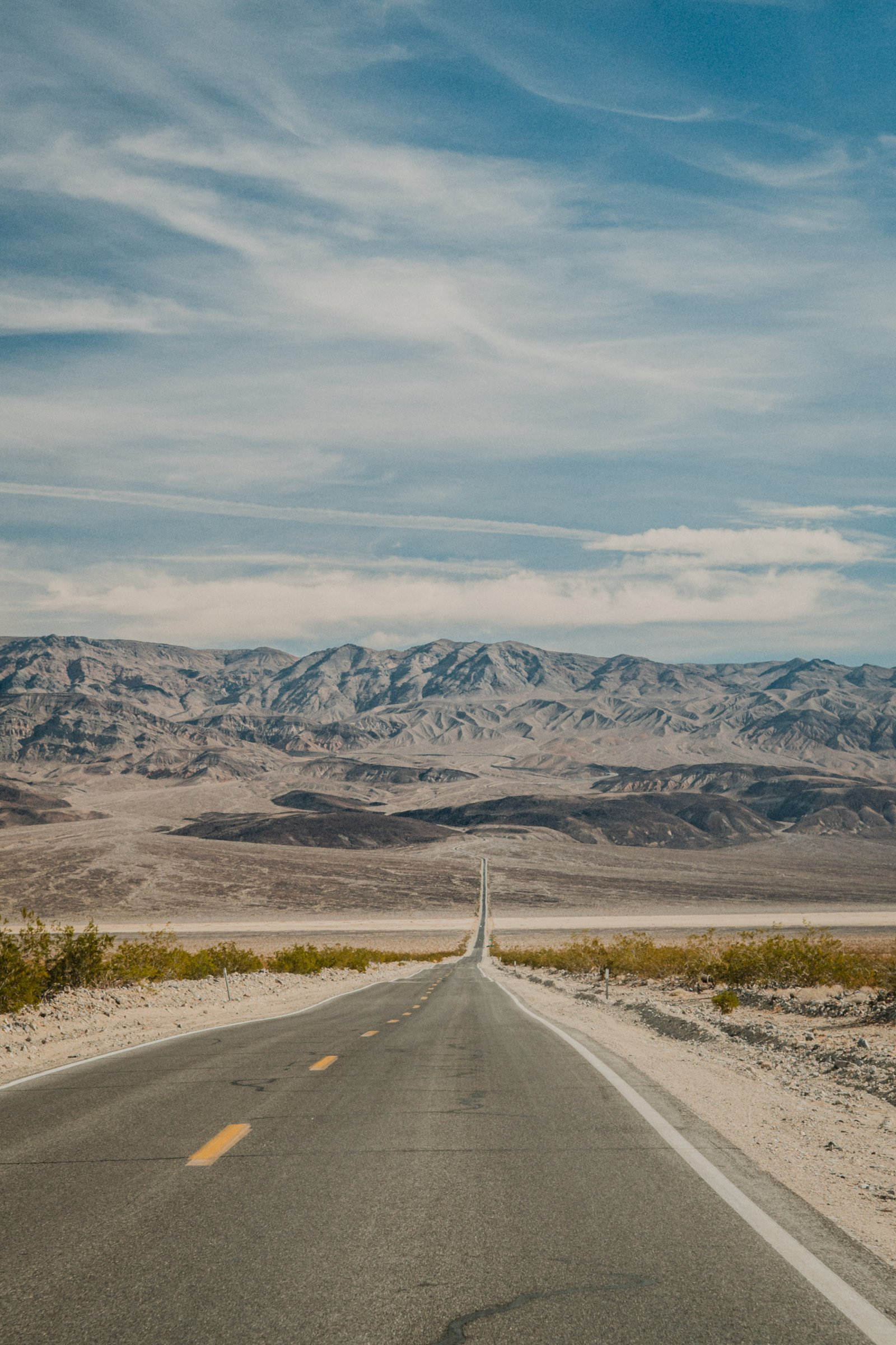 Roads & Valley — Death Valley