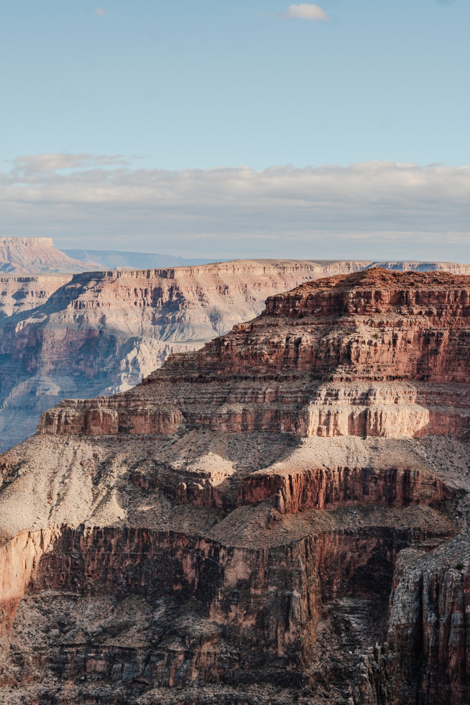 Late afternoon. Five to six million years of erosion sitting still in front of you.