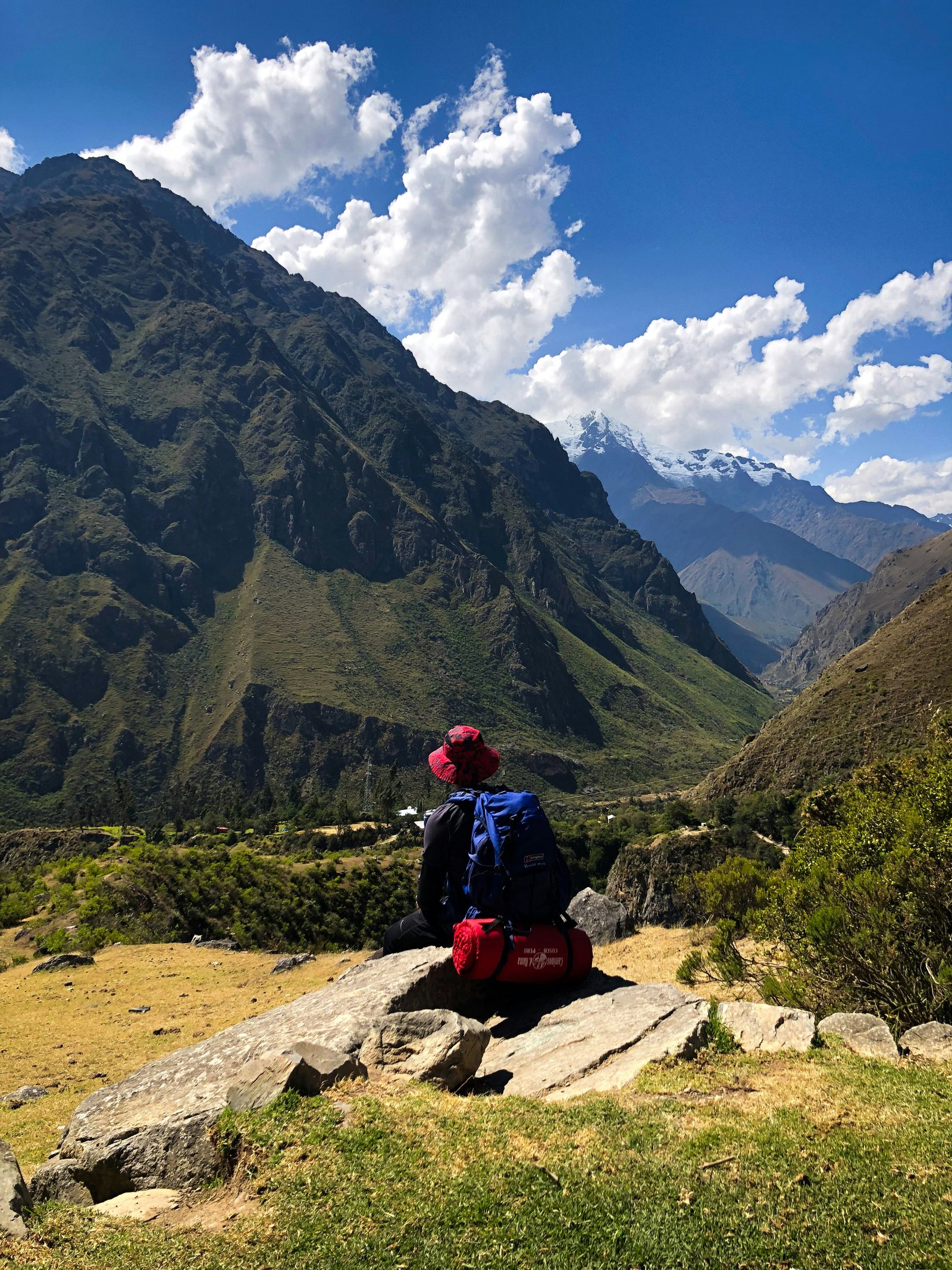 Winawayna ruins in the cloud forest above the Urubamba gorge